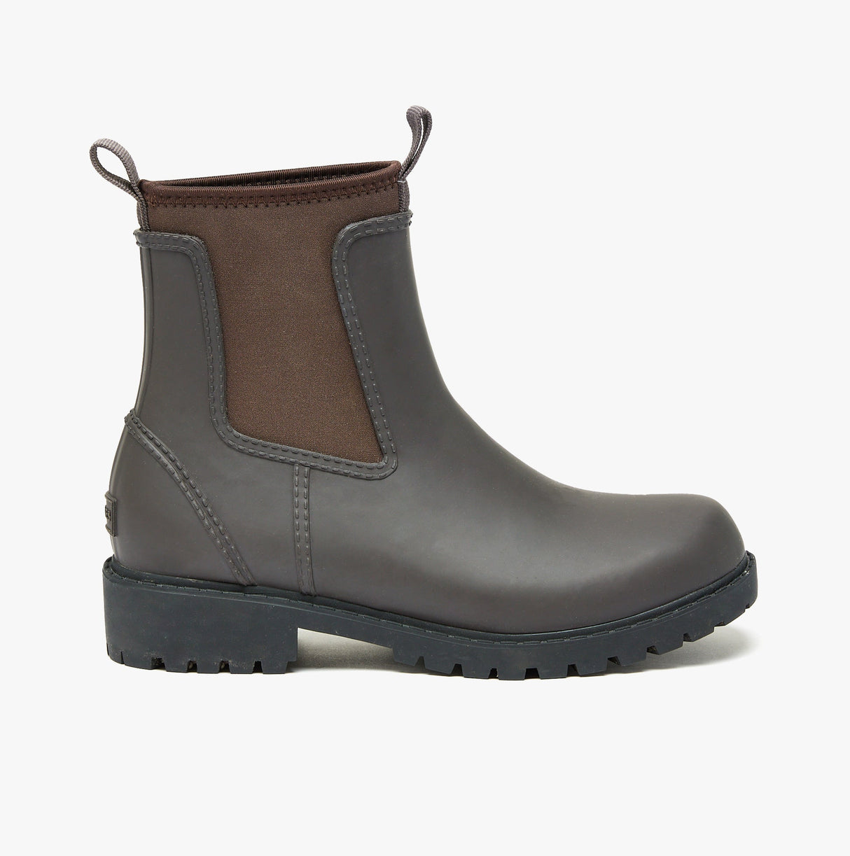 Joules OAKFIELD Womens Neoprene Lined Wellies Chocolate Brown