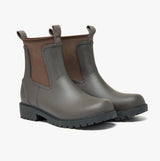 Joules OAKFIELD Womens Neoprene Lined Wellies Chocolate Brown