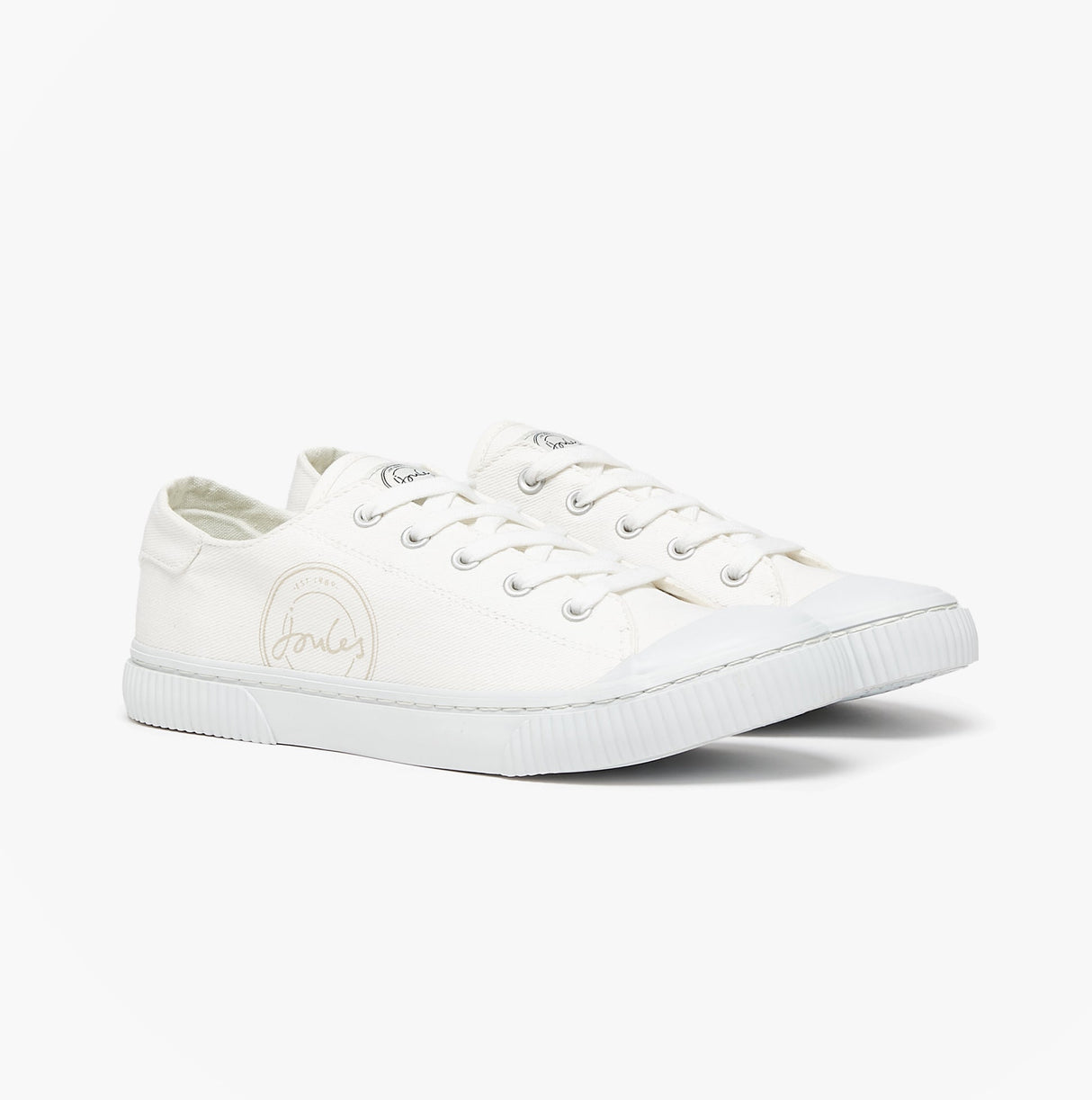 Joules COAST PUMP Womens Trainers White