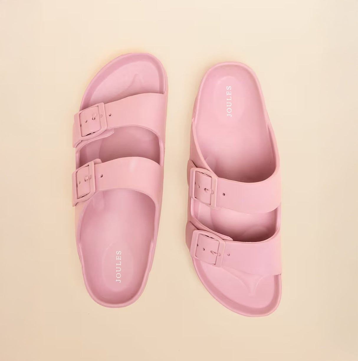 Joules SUNSEEKER Womens Sliders Pink