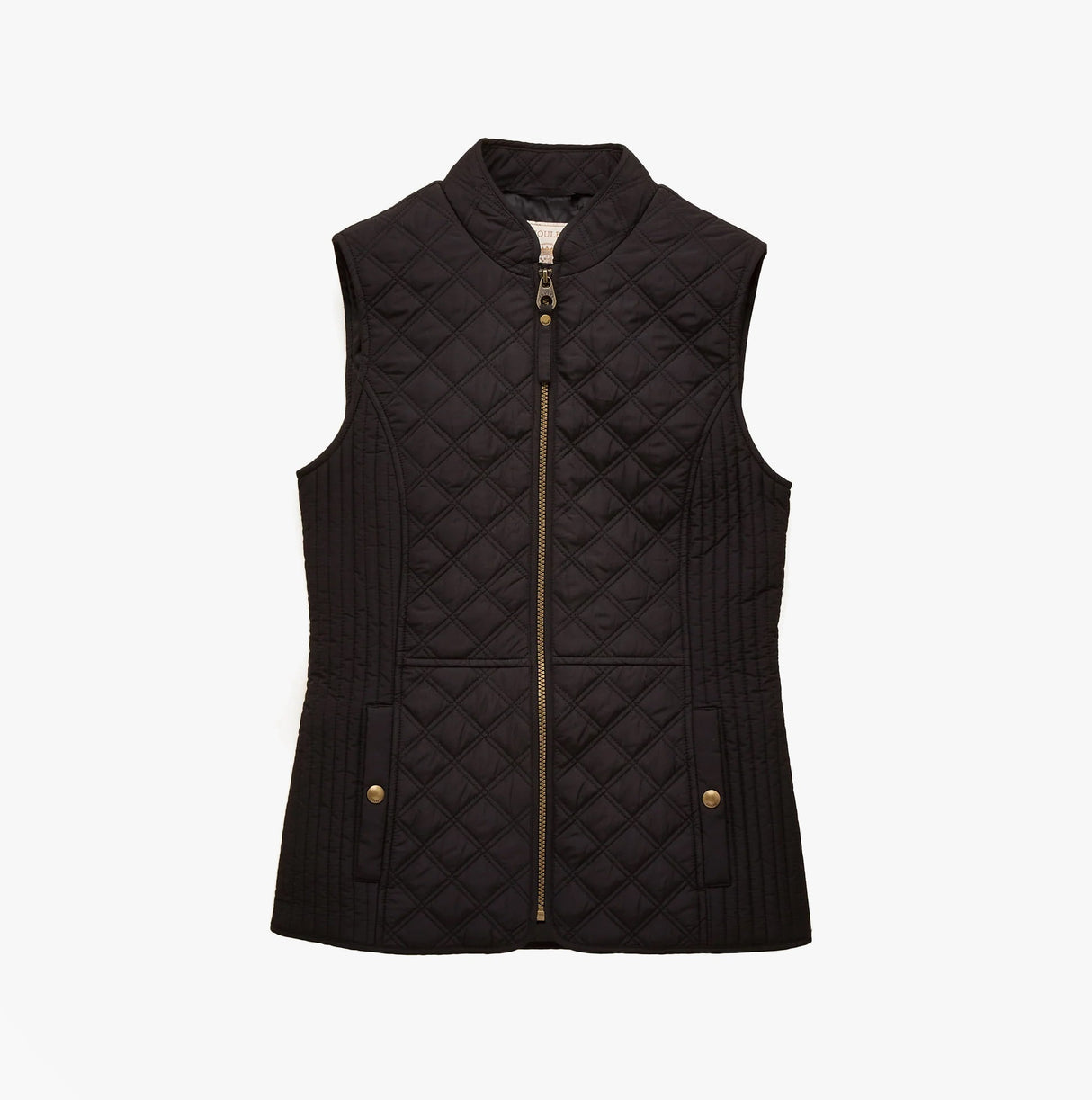 Joules MINX Womens Showerproof Quilted Gilet Black