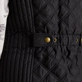 Joules MINX Womens Showerproof Quilted Gilet Black