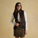 Joules FAIRBOURNE Womens Gilet Brown