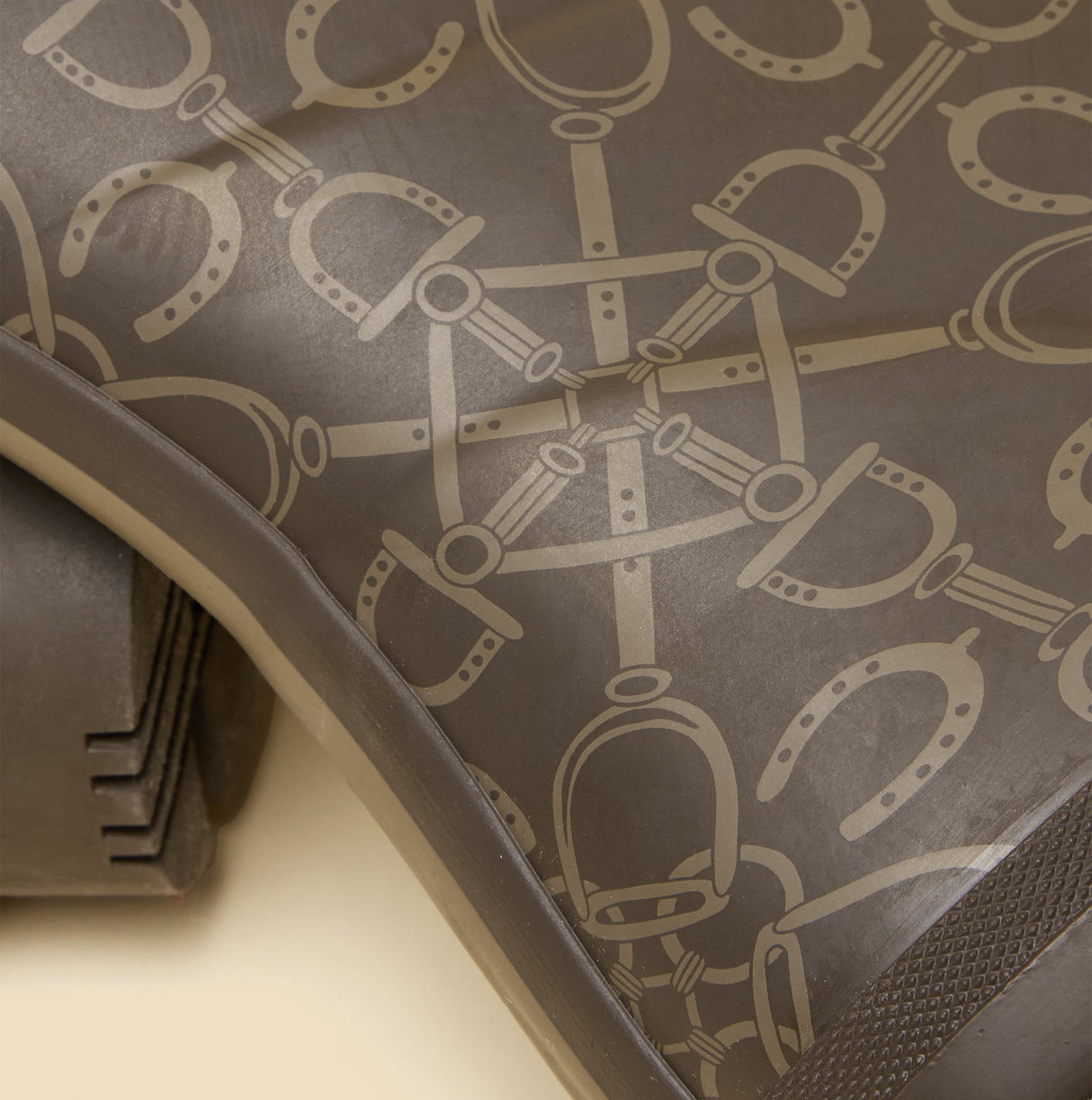 Joules WELLY PRINT Womens Wellington Boots Brown