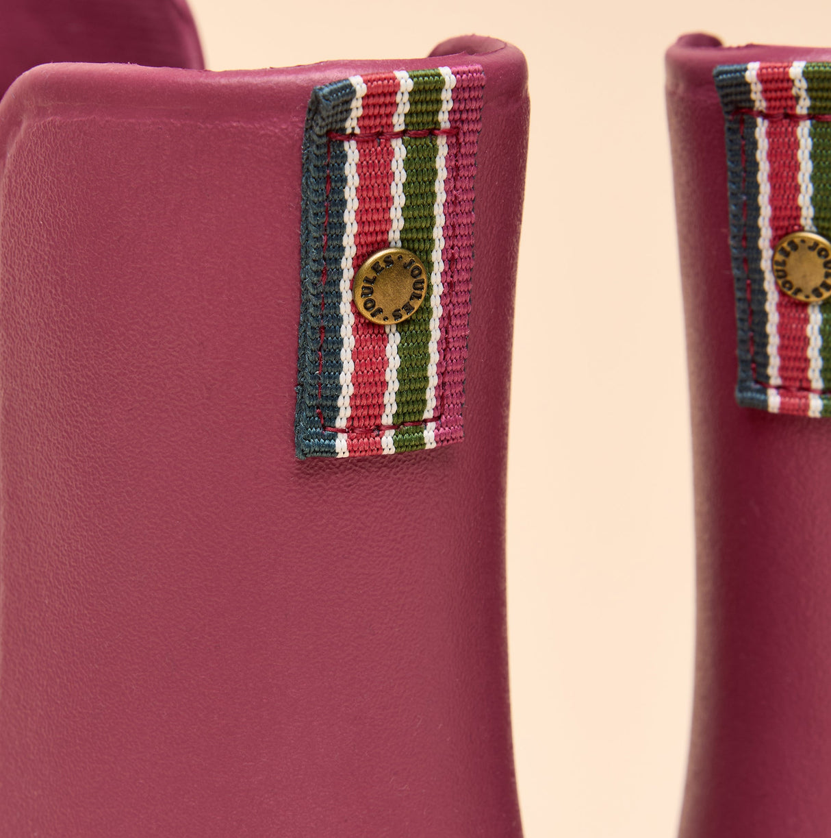 Joules RAINDANCE Lightweight Wellies Berry Red