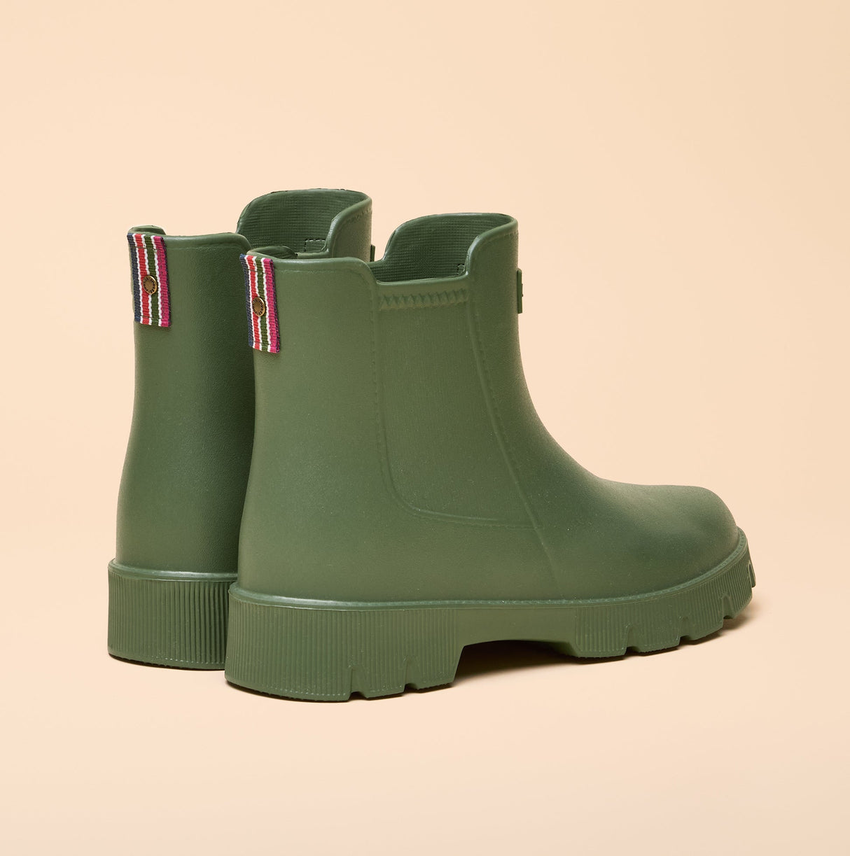 Joules RAINDANCE Lightweight Wellies Khaki Green