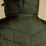 Joules PEMBURY Showerproof Longline Padded Coat with Hood Khaki