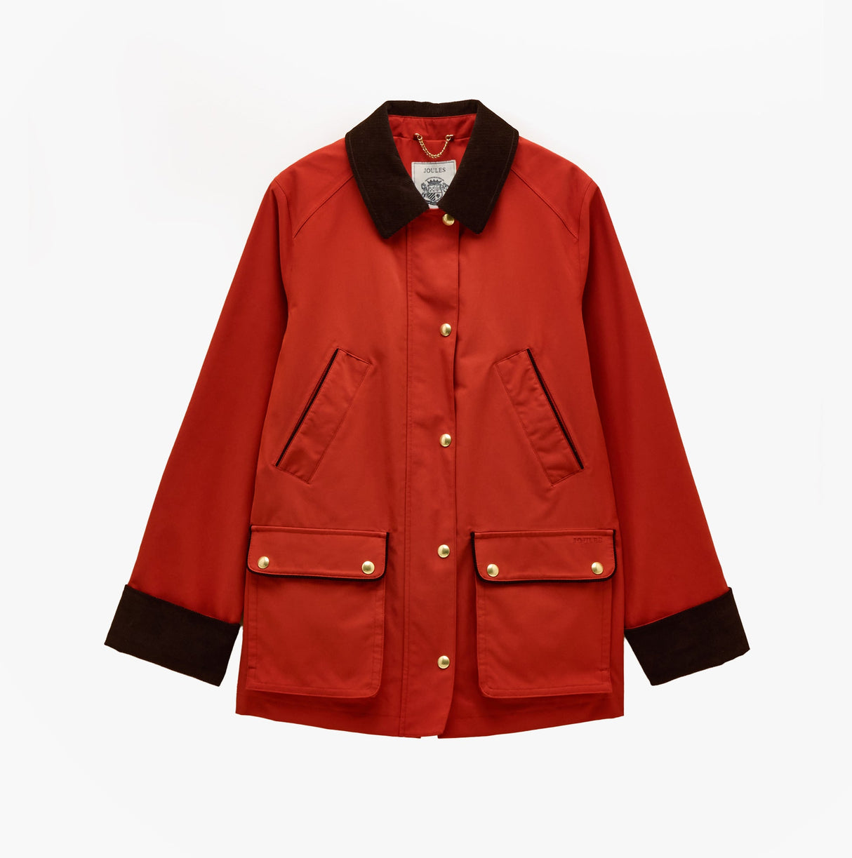 Joules KATHERINE Waterproof Heritage Coat Burnt Orange