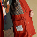 Joules KATHERINE Waterproof Heritage Coat Burnt Orange