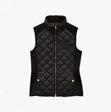 Joules BRAEMAR LUXE Womens Quilted Gilet Black