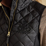 Joules BRAEMAR LUXE Womens Quilted Gilet Black