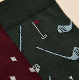 Joules KINGSBURY Mens Socks Red/Green