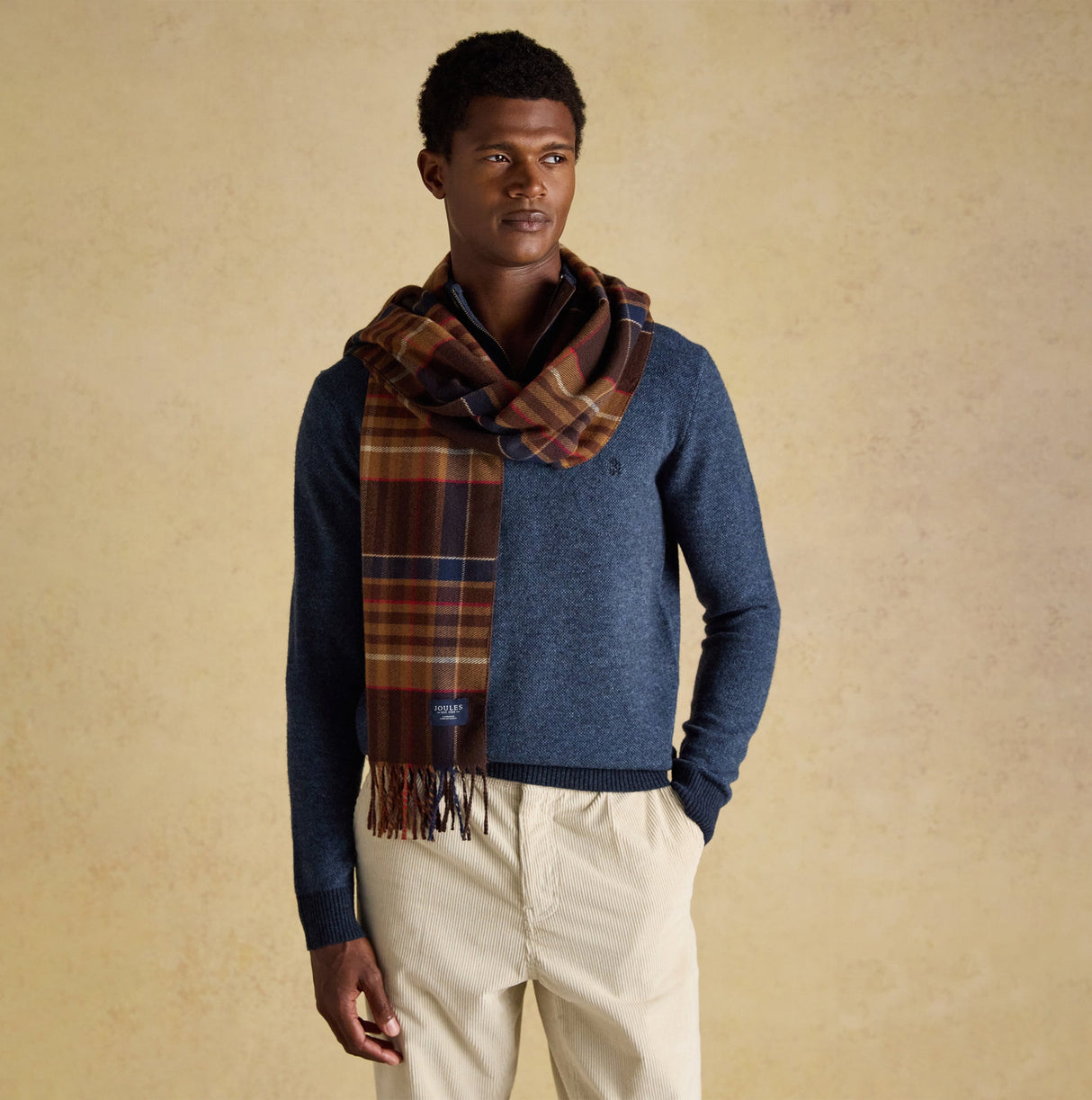 Joules LANGTREE Mens Winter Brown