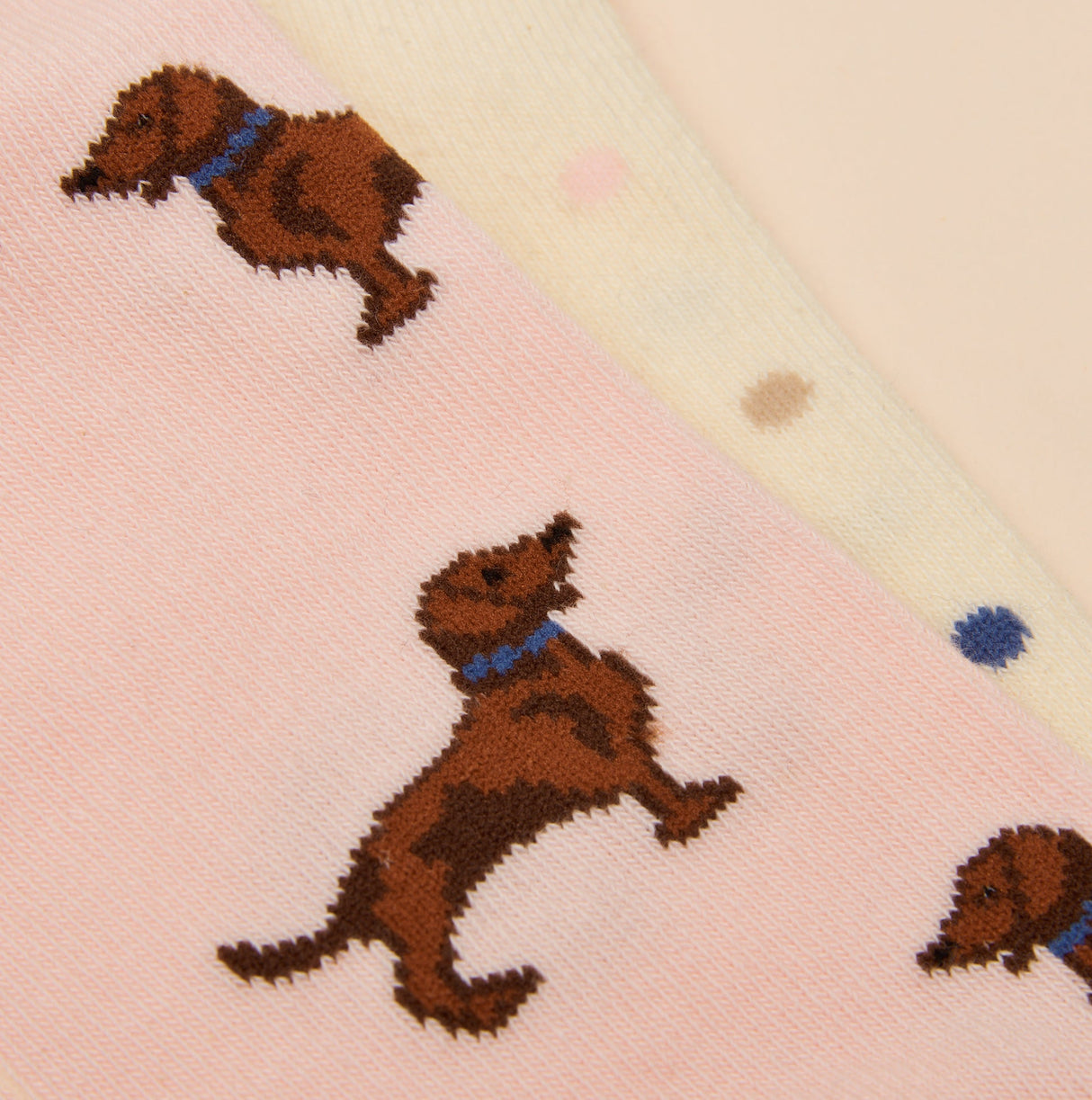 Joules EVERYDAY Womens Socks Pink/Blue