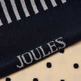 Joules EVERYDAY Womens Socks Navy/White