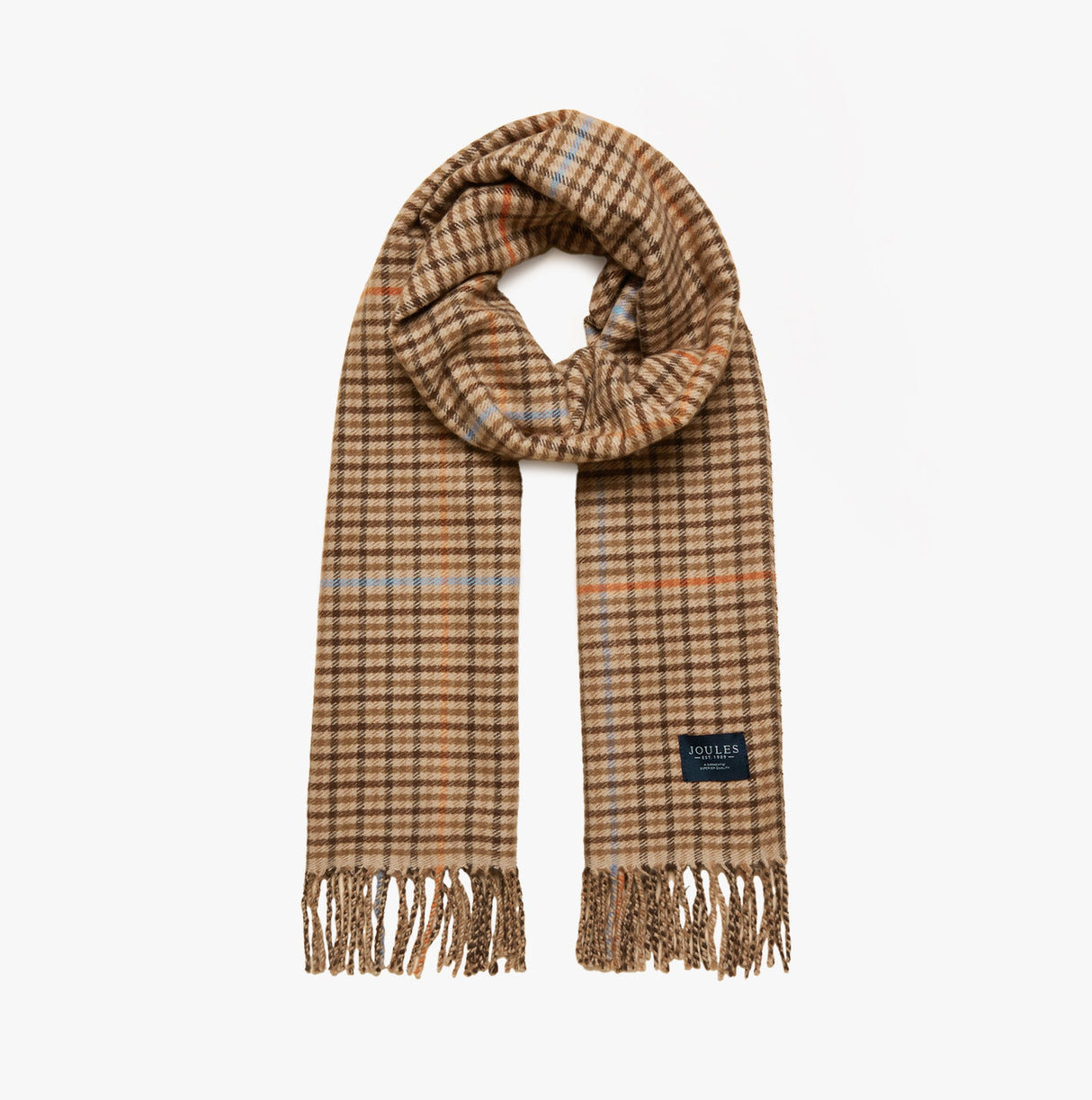 Joules LANGTREE Womens Scarf Tan Brown