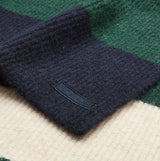 Joules POPLEY STRIPE Womens Winter Green/Blue