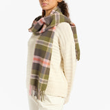 Joules LANGTREE Womens Winter Green/Pink