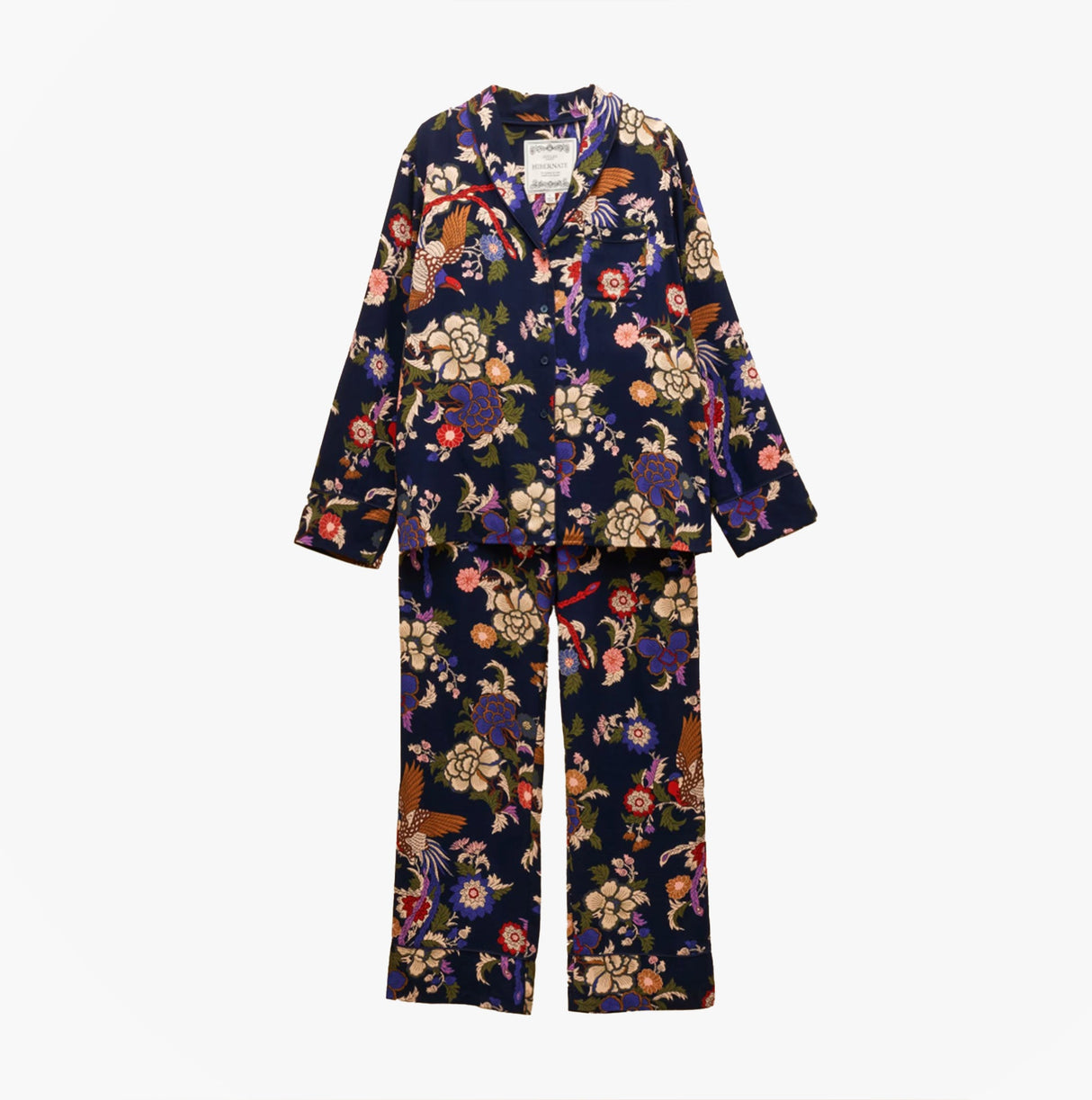 Joules ALMA Womens Pyjama Set Navy Floral