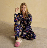 Joules ALMA Womens Pyjama Set Navy Floral