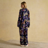 Joules ALMA Womens Pyjama Set Navy Floral