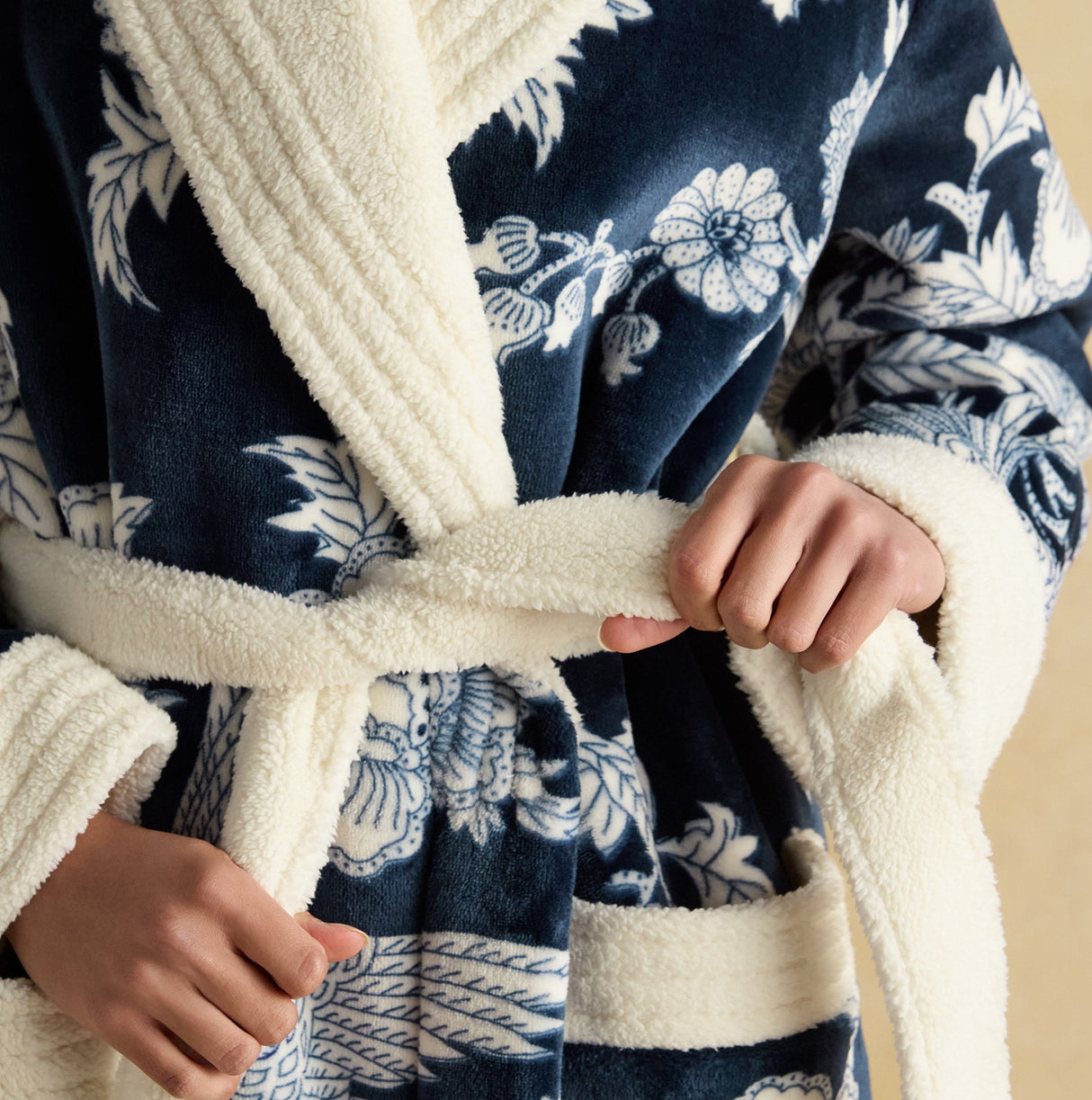 Joules MATILDA Womens Robe Navy