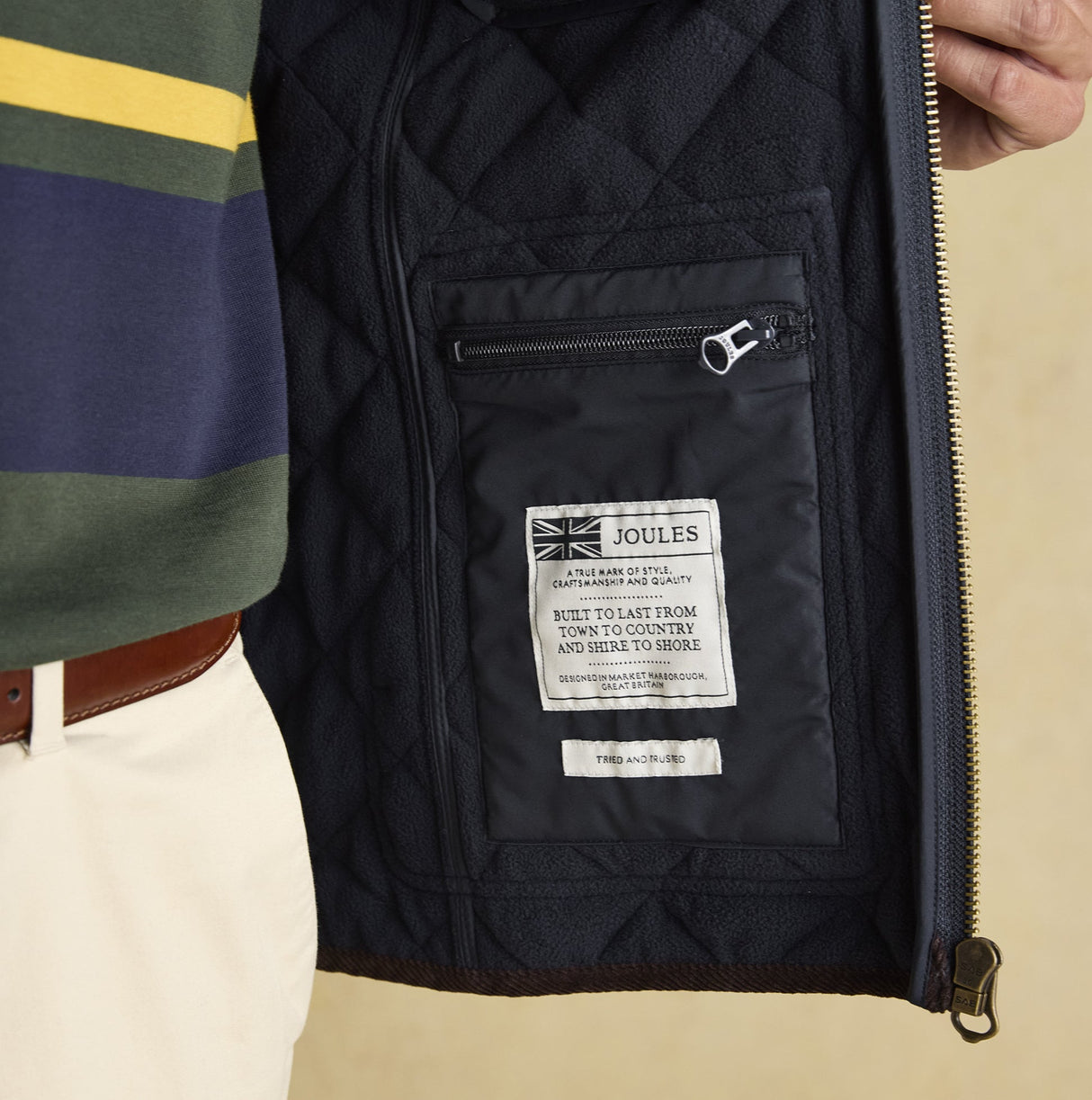 Joules MAYNARD Mens Gilet Navy