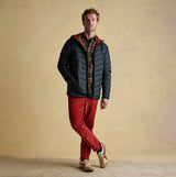 Joules GARRETT Mens Showerproof Padded Jacket Navy