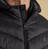 Joules GARRETT Mens Showerproof Padded Jacket Black