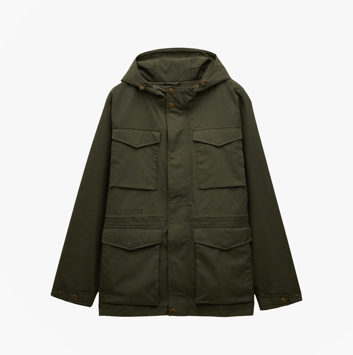 Joules PORTMAN Mens Green Waterproof Raincoat Green