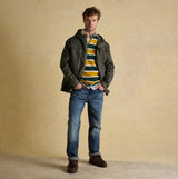 Joules PORTMAN Mens Green Waterproof Raincoat Green