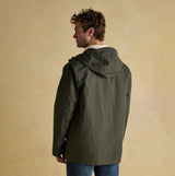 Joules PORTMAN Mens Green Waterproof Raincoat Green