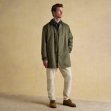 Joules SANDFORD Mens Waterproof Raincoat Green