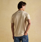 Joules RUGBY CLUB TEE Mens T-Shirt Cream