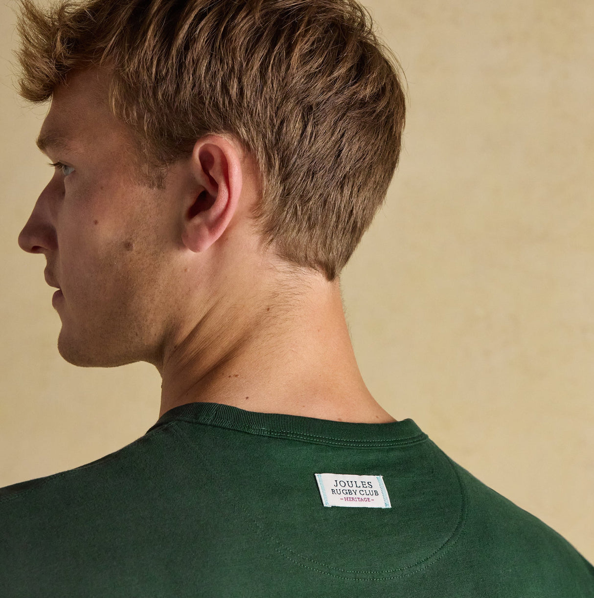 Joules RUGBY CLUB TEE Mens T-Shirt Green