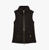 Joules HERITAGE FLEECE Womens Gilet Black