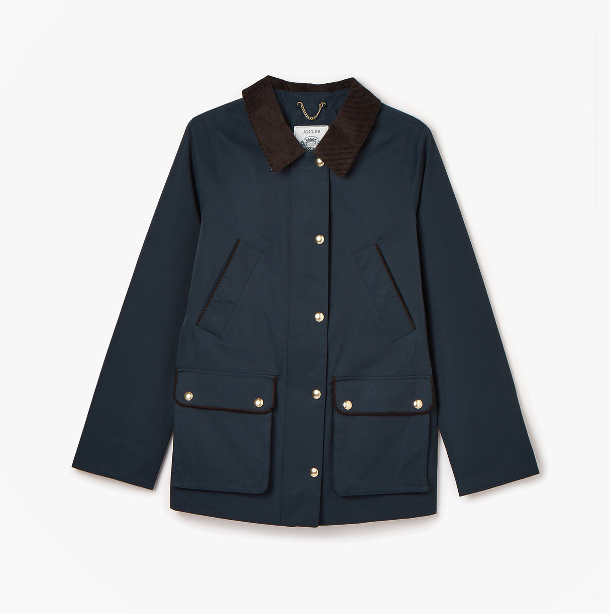 Joules KATHERINE Womens Waterproof Heritage Coat Navy
