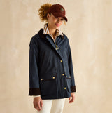 Joules KATHERINE Womens Waterproof Heritage Coat Navy