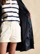 Joules HOLKHAM Womens Raincoat Navy Paisley