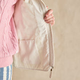 Joules MINX Womens Showerproof Quilted Gilet Cream