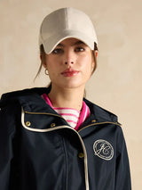 Joules Holt Waterproof Packable Raincoat with Hood Navy