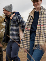 Joules LANGTREE Womens Scarf Henson Check