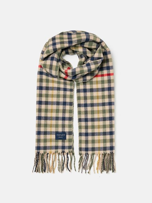 Joules LANGTREE Womens Scarf Henson Check