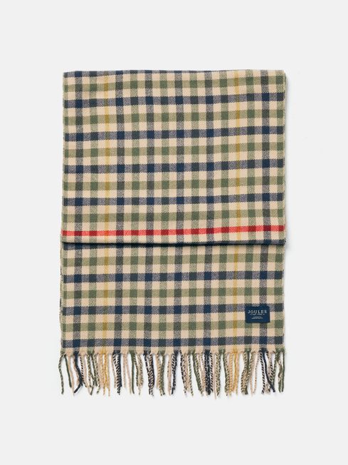 Joules LANGTREE Womens Scarf Henson Check