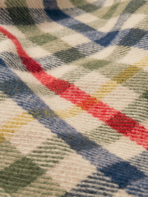 Joules LANGTREE Womens Scarf Henson Check