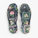 Joules SUNVALE Womens Flip Flops Navy Mosaic Floral