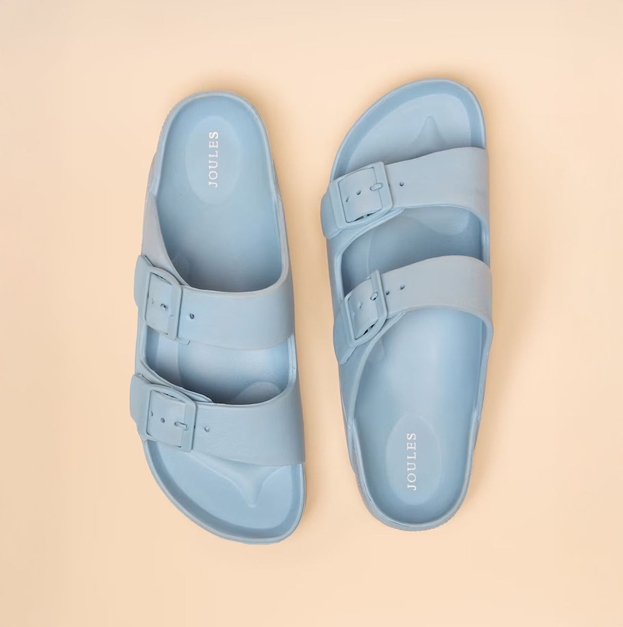 Joules SUNSEEKER Womens Sliders Blue