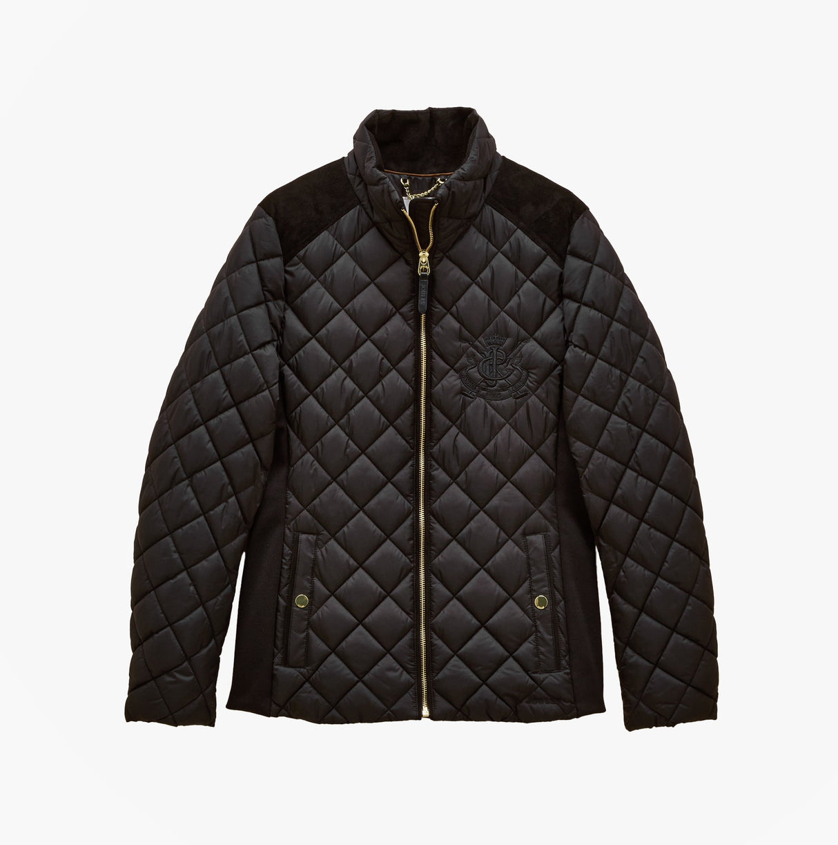 Joules BRAEMAR LUXE Womens Quilted Jacket Black