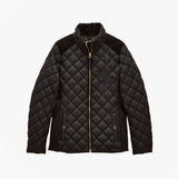 Joules BRAEMAR LUXE Womens Quilted Jacket Black