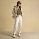 Joules HADLOW Womens Padded Short Coat Neutral